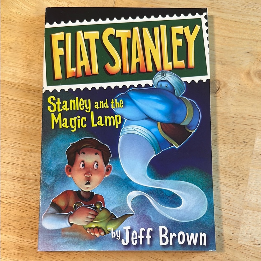 5/ $10 Flat Stanley: Stanley and the Magic Lamp Book